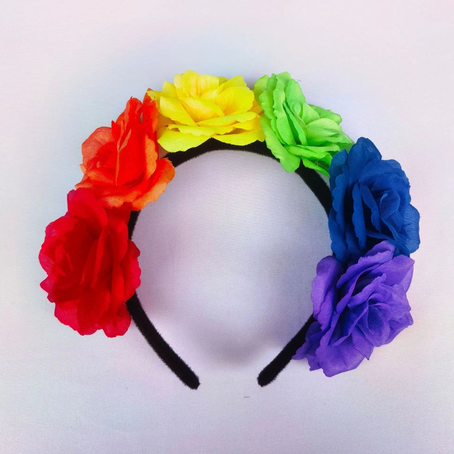 Rainbow Pride Rose Flower Headband - Gay SkateRainbow Pride Rose Flower Headbandskate accessoriesGay SkateGay Skate200001033:10