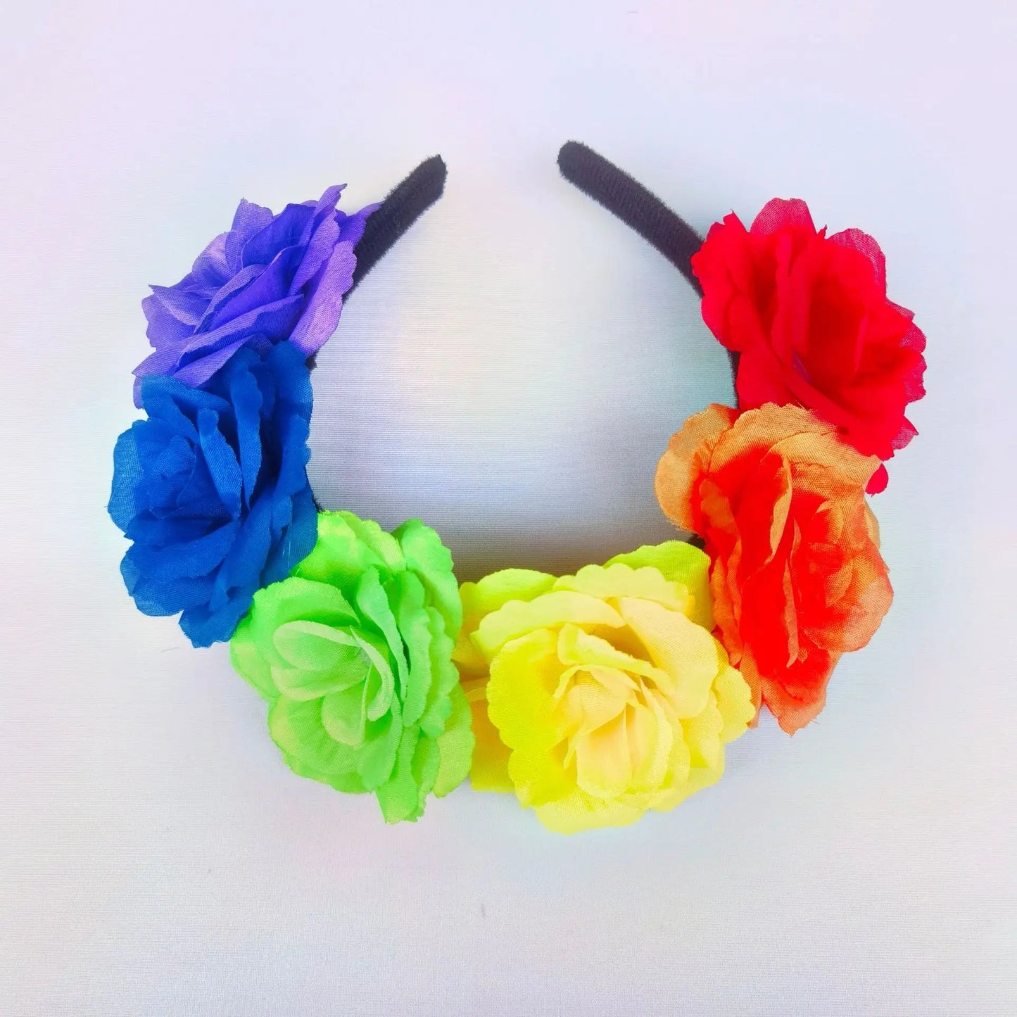 Rainbow Pride Rose Flower Headband - Gay SkateRainbow Pride Rose Flower Headbandskate accessoriesGay SkateGay Skate200001033:10
