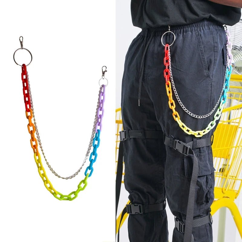 Rainbow Wallet Acrylic Key Chain - Gay SkateRainbow Wallet Acrylic Key Chainskate accessoriesGay SkateGay Skate14:29#C