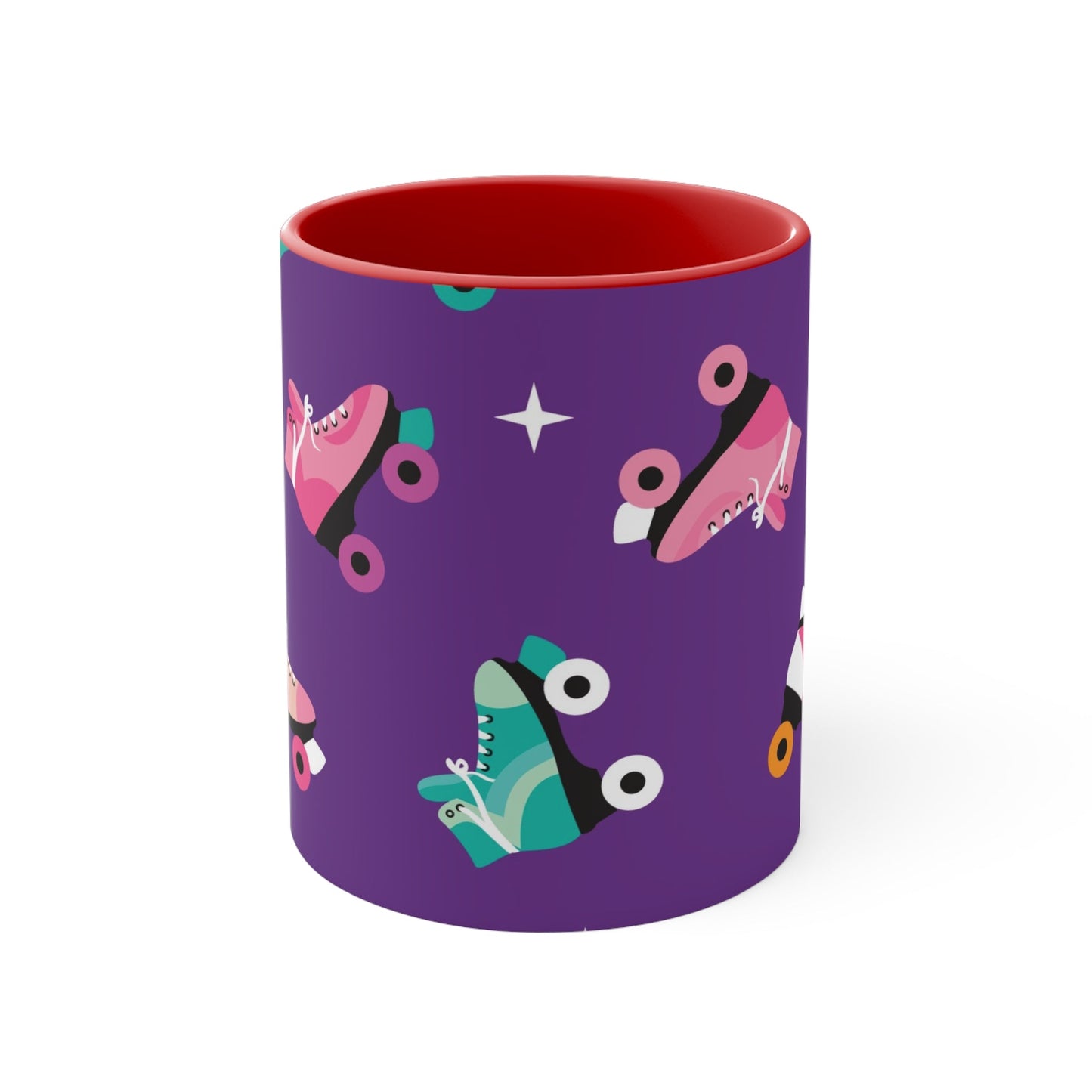 Roller Skates with a purple background - cute colourful accent mug - Gay SkateRoller Skates with a purple background - cute colourful accent mugMugPrintifyGay Skate20384942089910696278