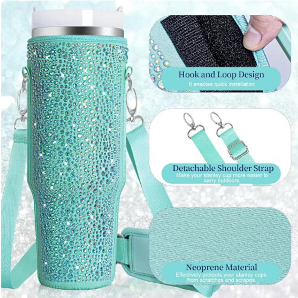 Shiny Diamante Sleeve for 40oz Stanley Cup - Gay SkateShiny Diamante Sleeve for 40oz Stanley Cupskate accessoriesGay SkateGay Skate14:200661016#Black