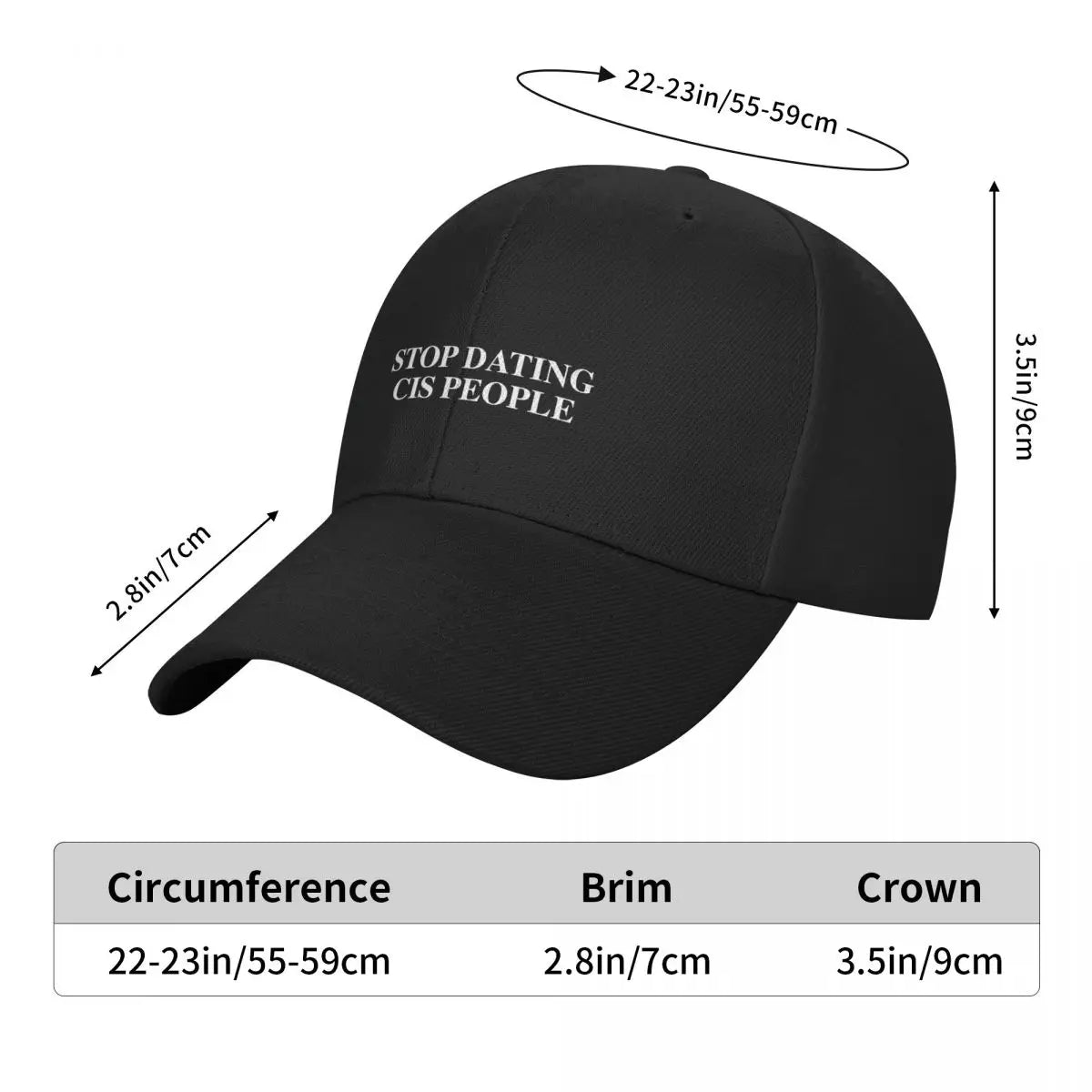Stop Dating Cis People baseball cap - Gay SkateStop Dating Cis People baseball capskate accessoriesGay SkateGay Skate14:201800840#Navy Blue