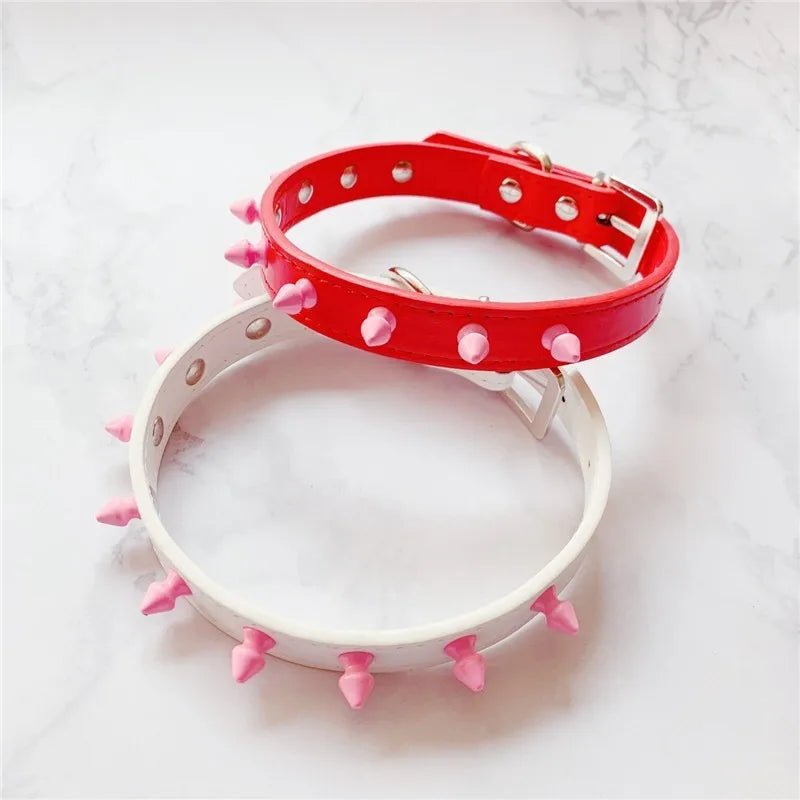 Studded Pastel Choker Collar - Gay SkateStudded Pastel Choker Collarskate accessoriesGay SkateGay Skate200001034:173#blue