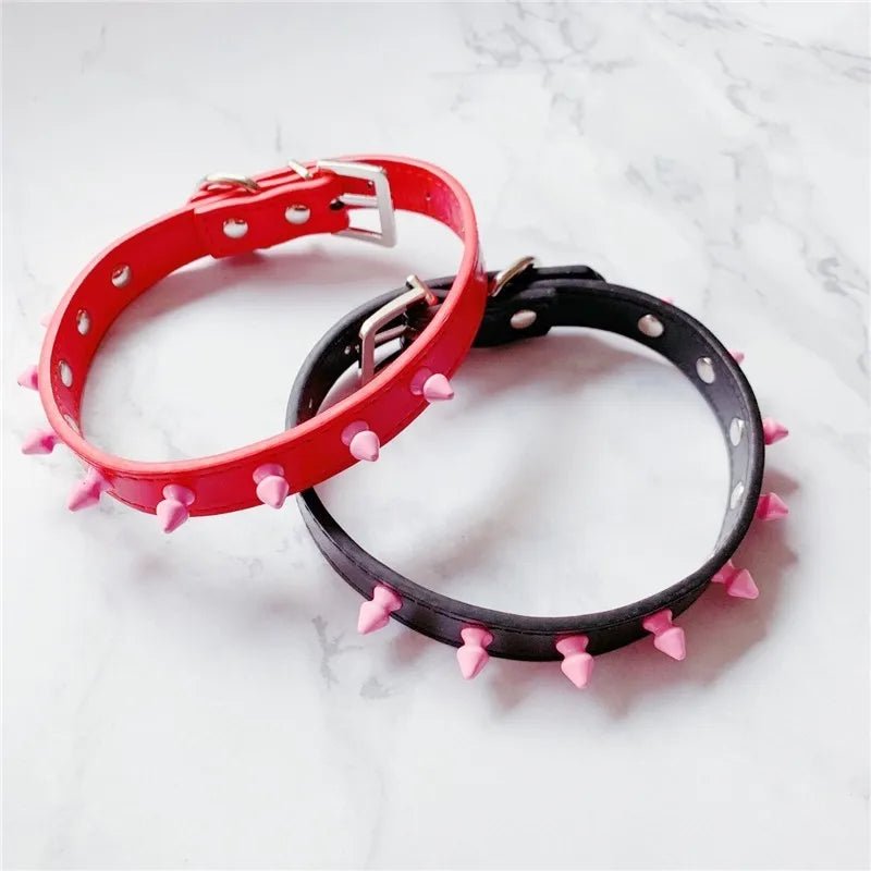 Studded Pastel Choker Collar - Gay SkateStudded Pastel Choker Collarskate accessoriesGay SkateGay Skate200001034:173#blue