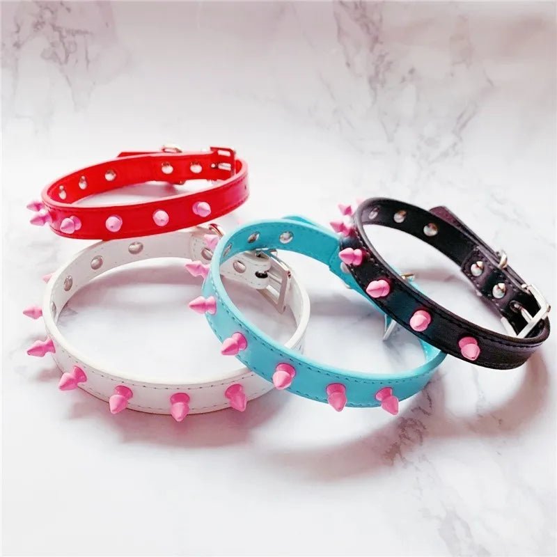 Studded Pastel Choker Collar - Gay SkateStudded Pastel Choker Collarskate accessoriesGay SkateGay Skate200001034:173#blue