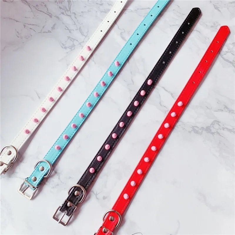Studded Pastel Choker Collar - Gay SkateStudded Pastel Choker Collarskate accessoriesGay SkateGay Skate200001034:173#blue