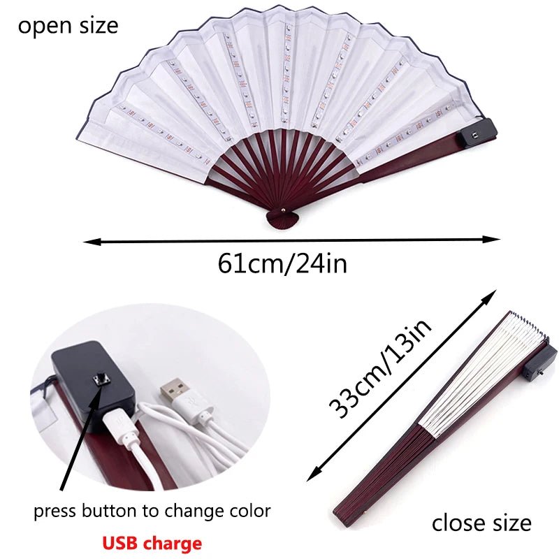 Vibrant LED Light Up Fans - rechargeable or battery powered - Gay SkateVibrant LED Light Up Fans - rechargeable or battery poweredGay SkateGay Skate14:202419806#B02