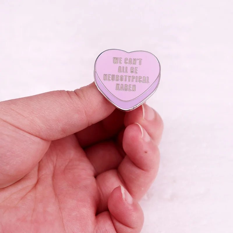 We Can't All Be Neurotypical Karen - purple enamel pin - Gay SkateWe Can't All Be Neurotypical Karen - purple enamel pinskate accessoriesGay SkateGay Skate<none>