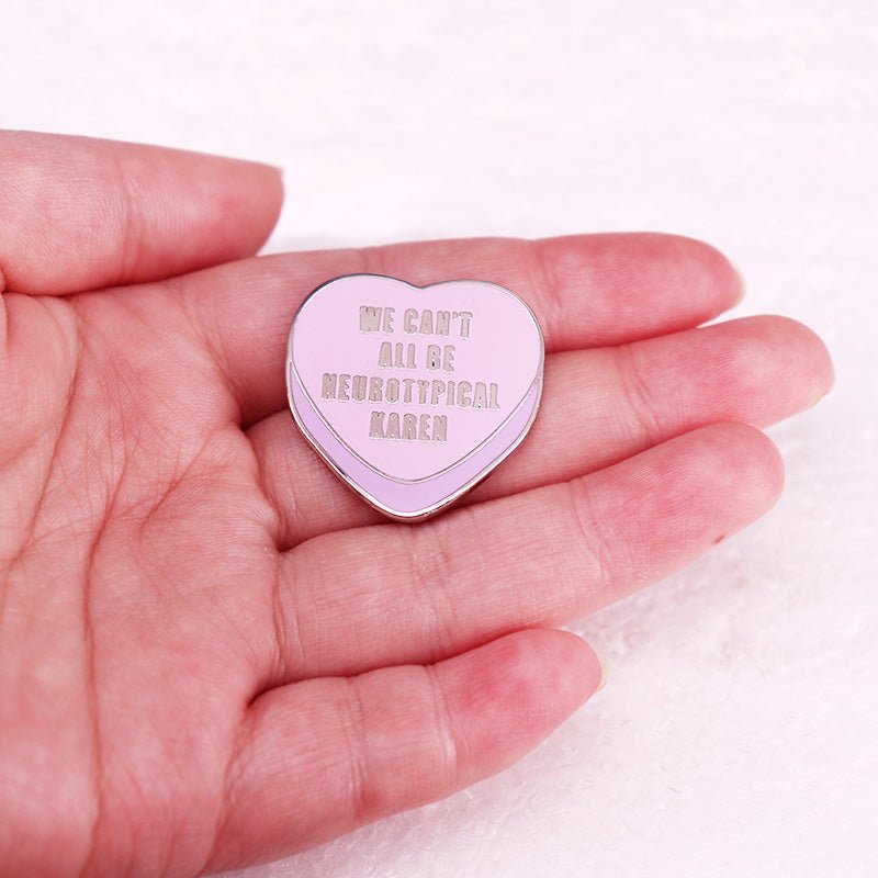 We Can't All Be Neurotypical Karen - purple enamel pin - Gay SkateWe Can't All Be Neurotypical Karen - purple enamel pinskate accessoriesGay SkateGay Skate<none>