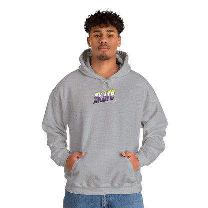 SKATE Non-binary Pride Hoodie - Australian Shipping