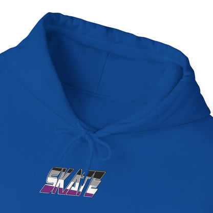 SKATE Asexual Pride Hoodie - Australian Shipping