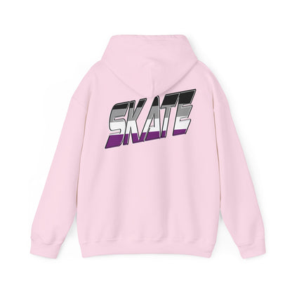 SKATE Asexual Pride Hoodie - Australian Shipping