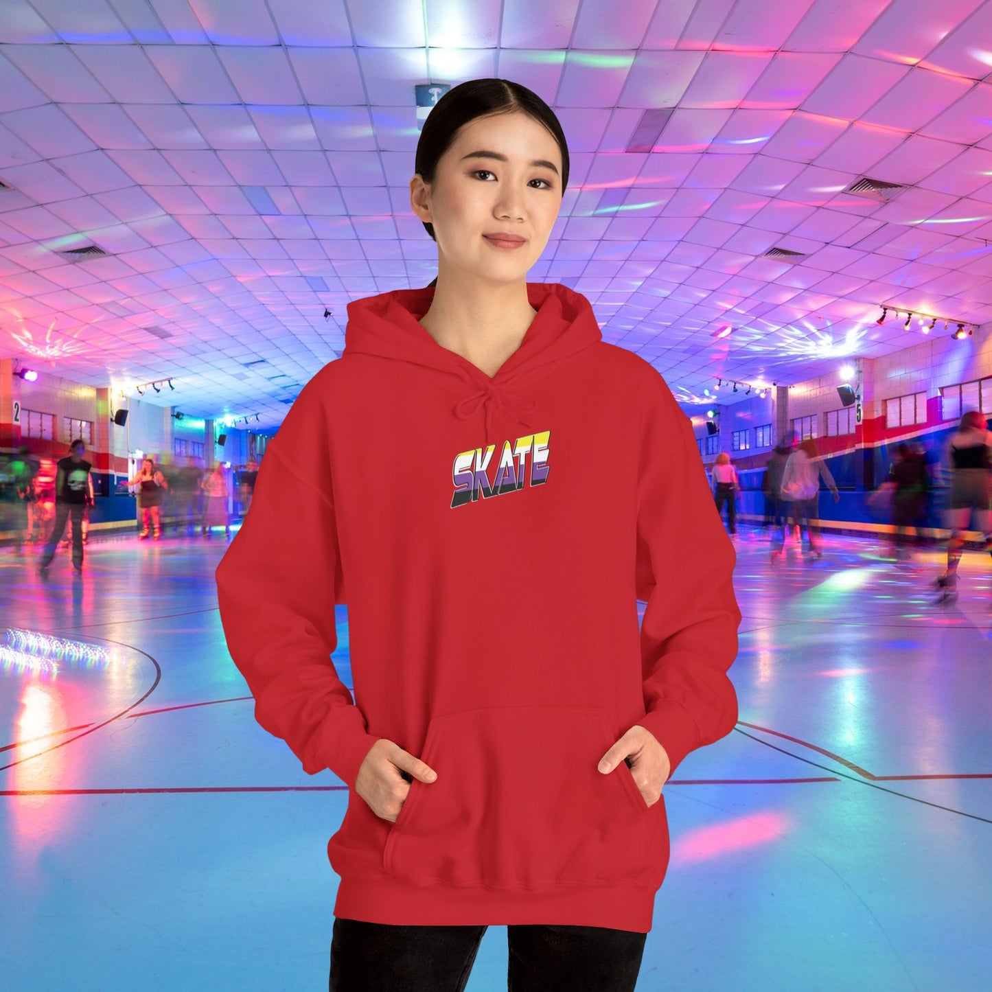 SKATE Non-binary Pride Hoodie - Australian Shipping