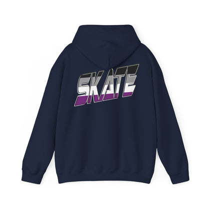 SKATE Asexual Pride Hoodie - Australian Shipping