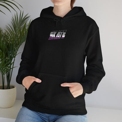 SKATE Asexual Pride Hoodie - Australian Shipping