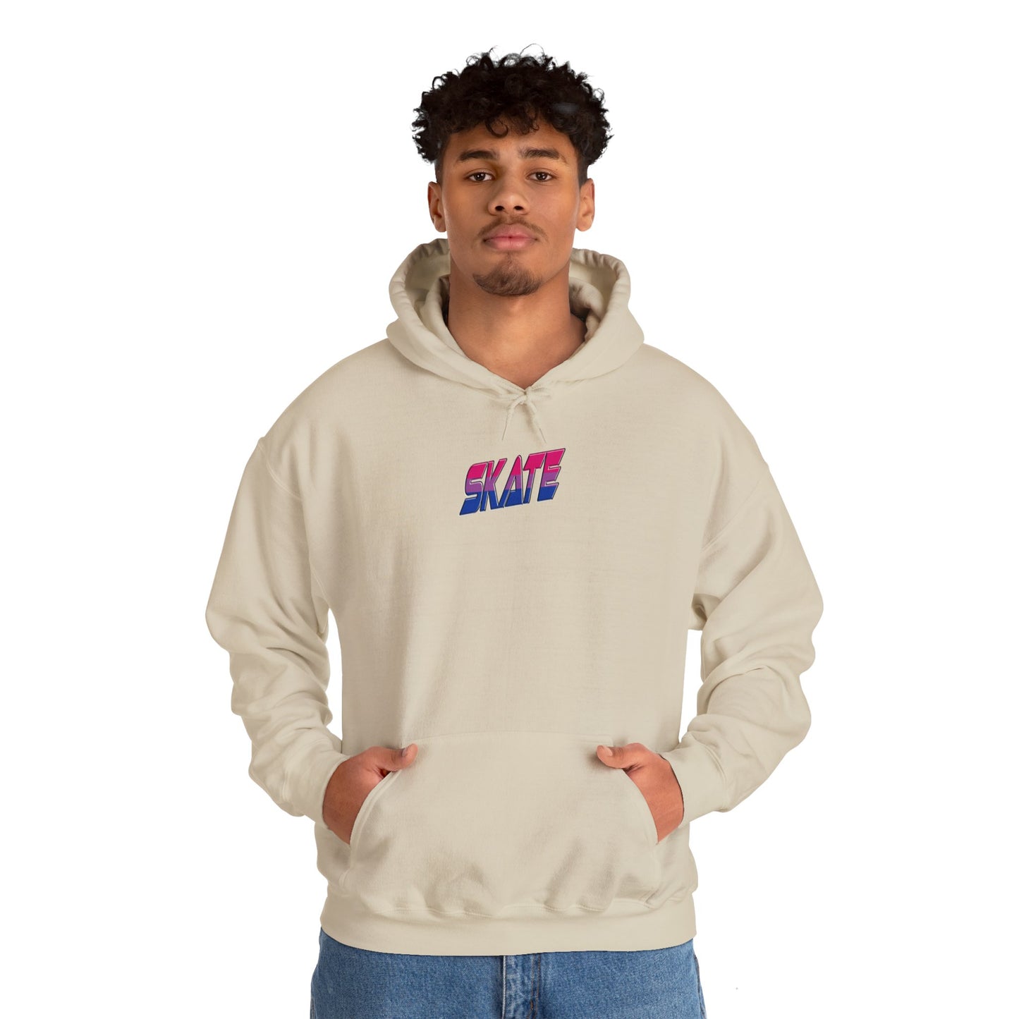 SKATE Bisexual Pride Hoodie - Australian Shipping