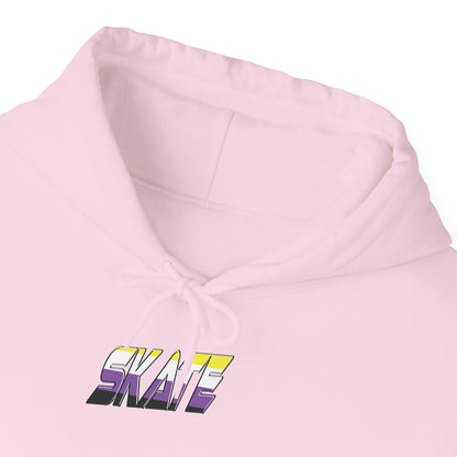 SKATE Non-binary Pride Hoodie - Australian Shipping