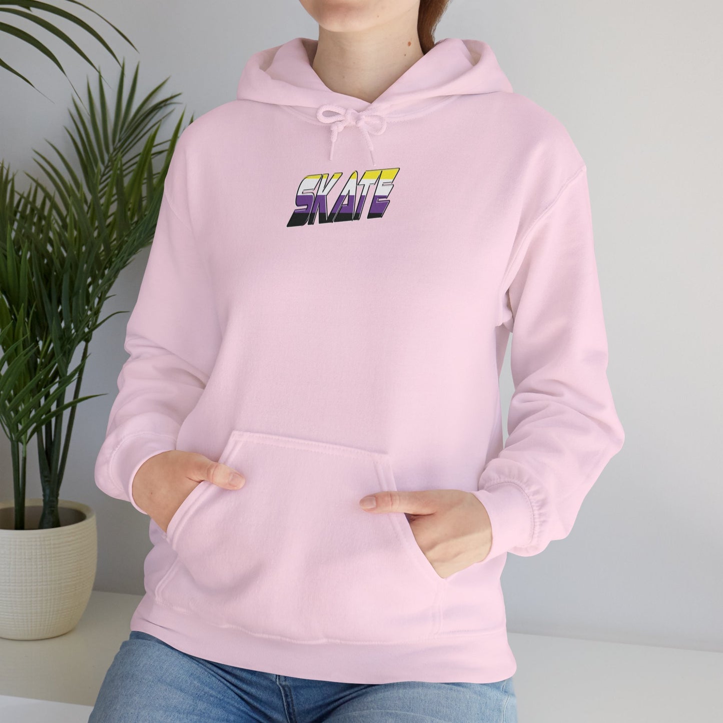 SKATE Non-binary Pride Hoodie - Australian Shipping