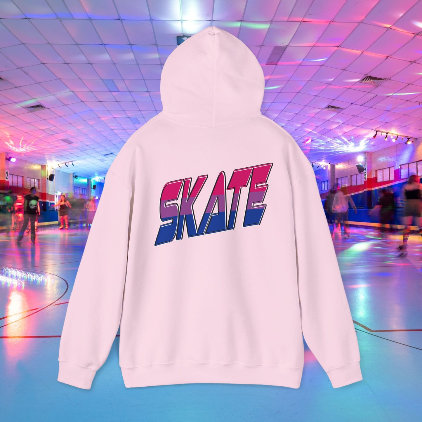 SKATE Bisexual Pride Hoodie - Australian Shipping