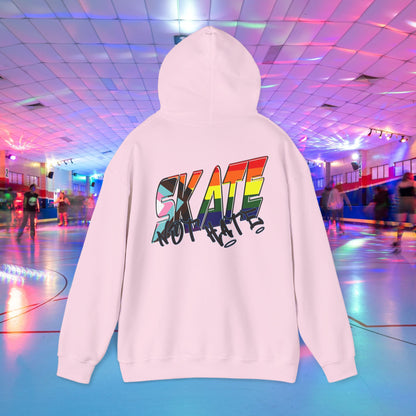 Skate Not Hate progress rainbow pride Hoodie - Australian Shipping