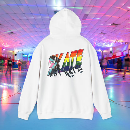 Skate Not Hate progress rainbow pride Hoodie - Australian Shipping