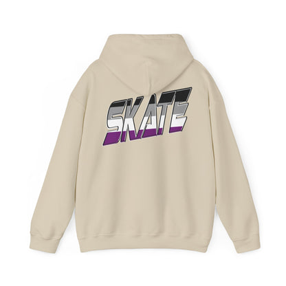 SKATE Asexual Pride Hoodie - Australian Shipping