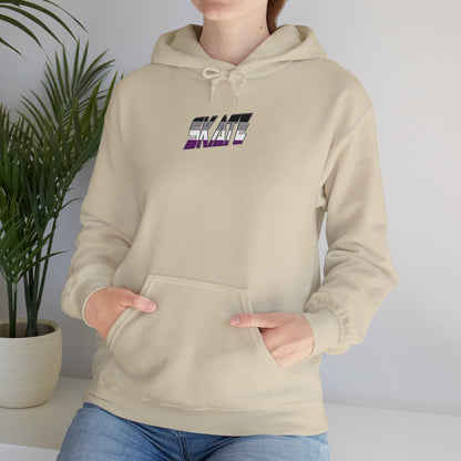 SKATE Asexual Pride Hoodie - Australian Shipping