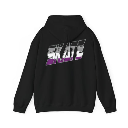 SKATE Asexual Pride Hoodie - Australian Shipping