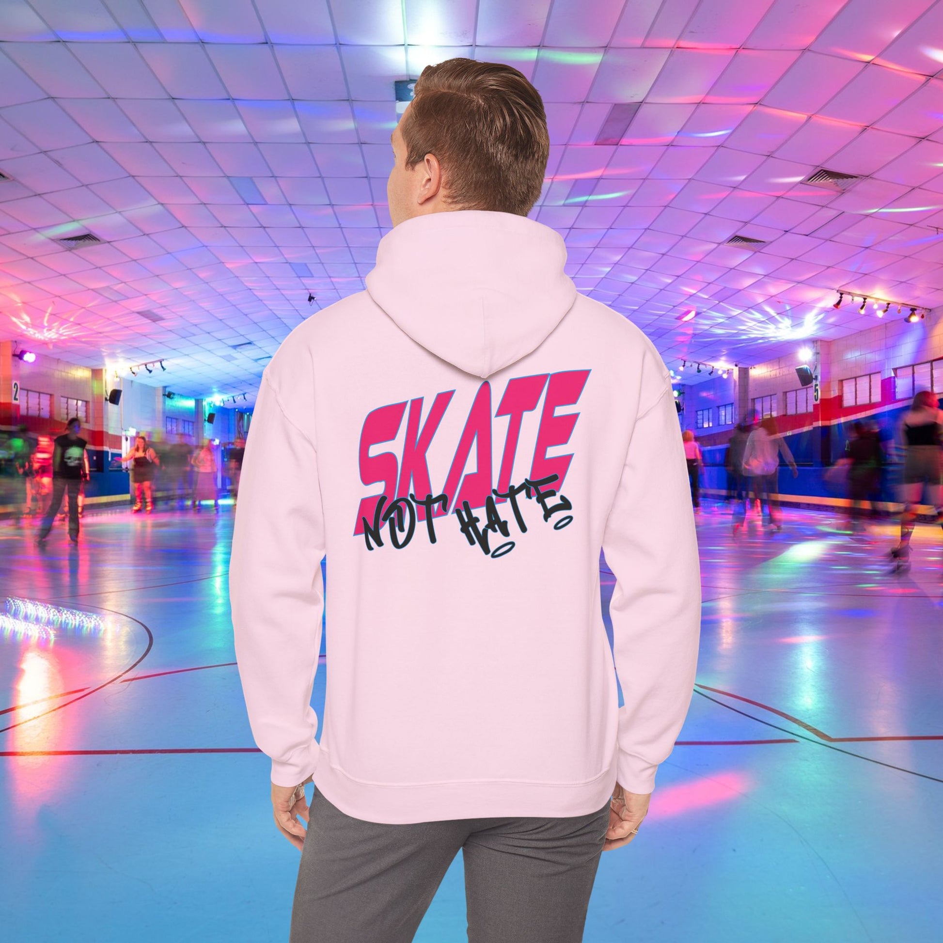 SKATE Not Hate Hoodie Australian Shipping Anti-Hate LGBTQ+
