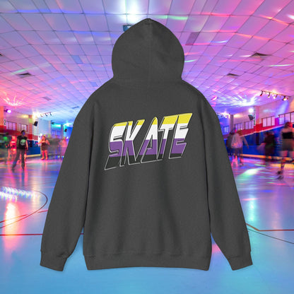 SKATE Non-binary Pride Hoodie - Australian Shipping