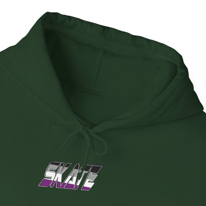 SKATE Asexual Pride Hoodie - Australian Shipping