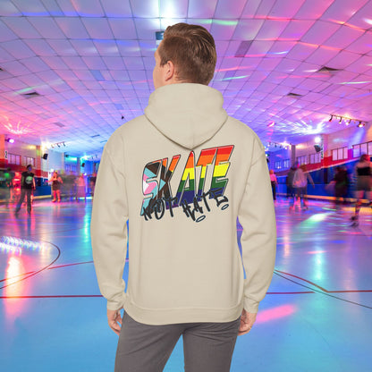 Skate Not Hate progress rainbow pride Hoodie - Australian Shipping