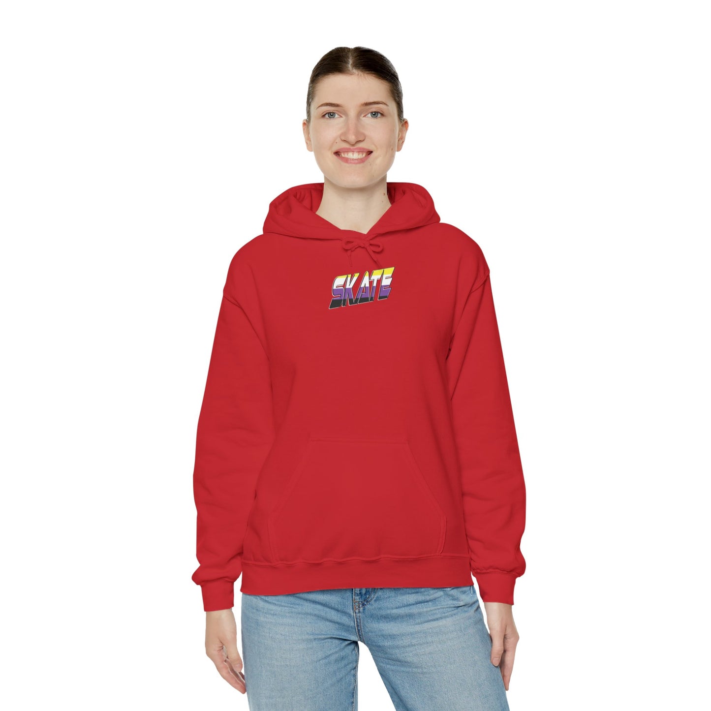 SKATE Non-binary Pride Hoodie - Australian Shipping