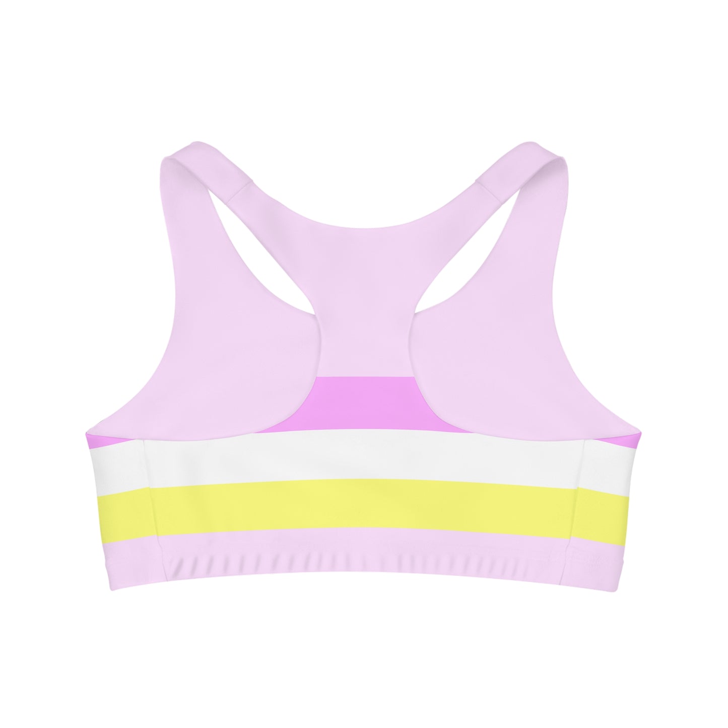 Twink Pride Flag seamless sports crop