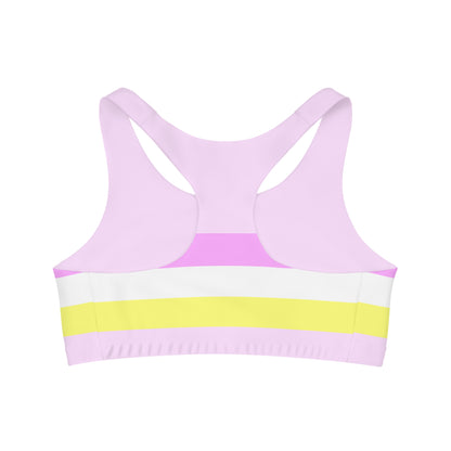 Twink Pride Flag seamless sports crop