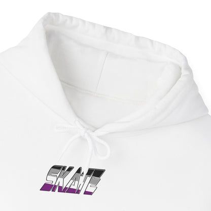 SKATE Asexual Pride Hoodie - Australian Shipping