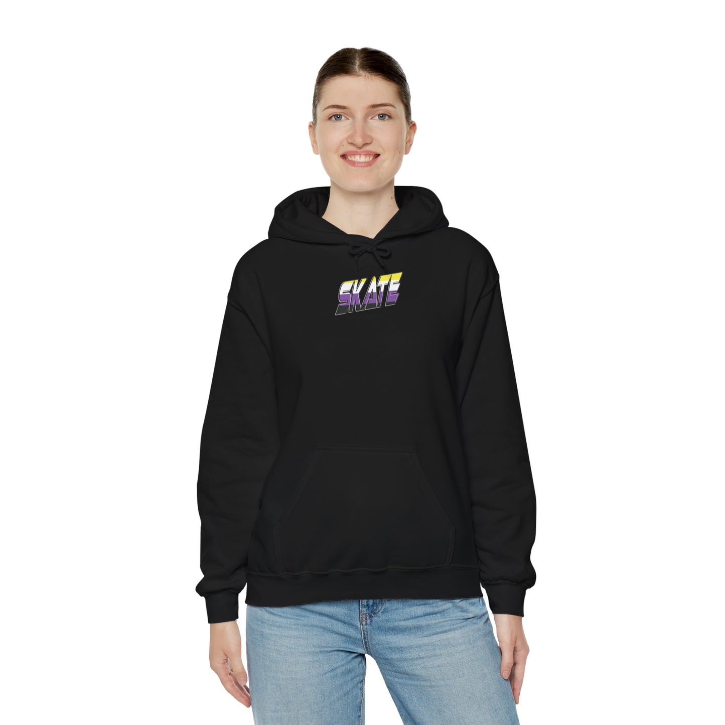 SKATE Non-binary Pride Hoodie - Australian Shipping