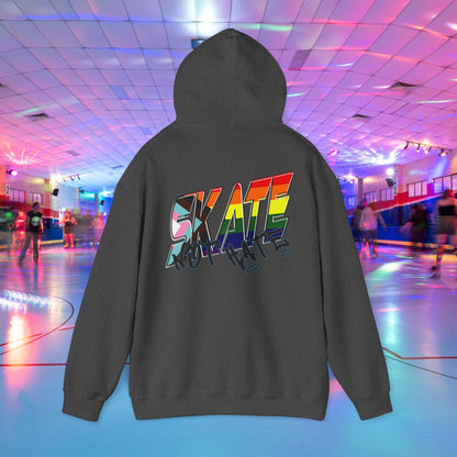 Skate Not Hate progress rainbow pride Hoodie - Australian Shipping