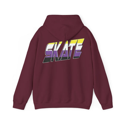 SKATE Non-binary Pride Hoodie - Australian Shipping