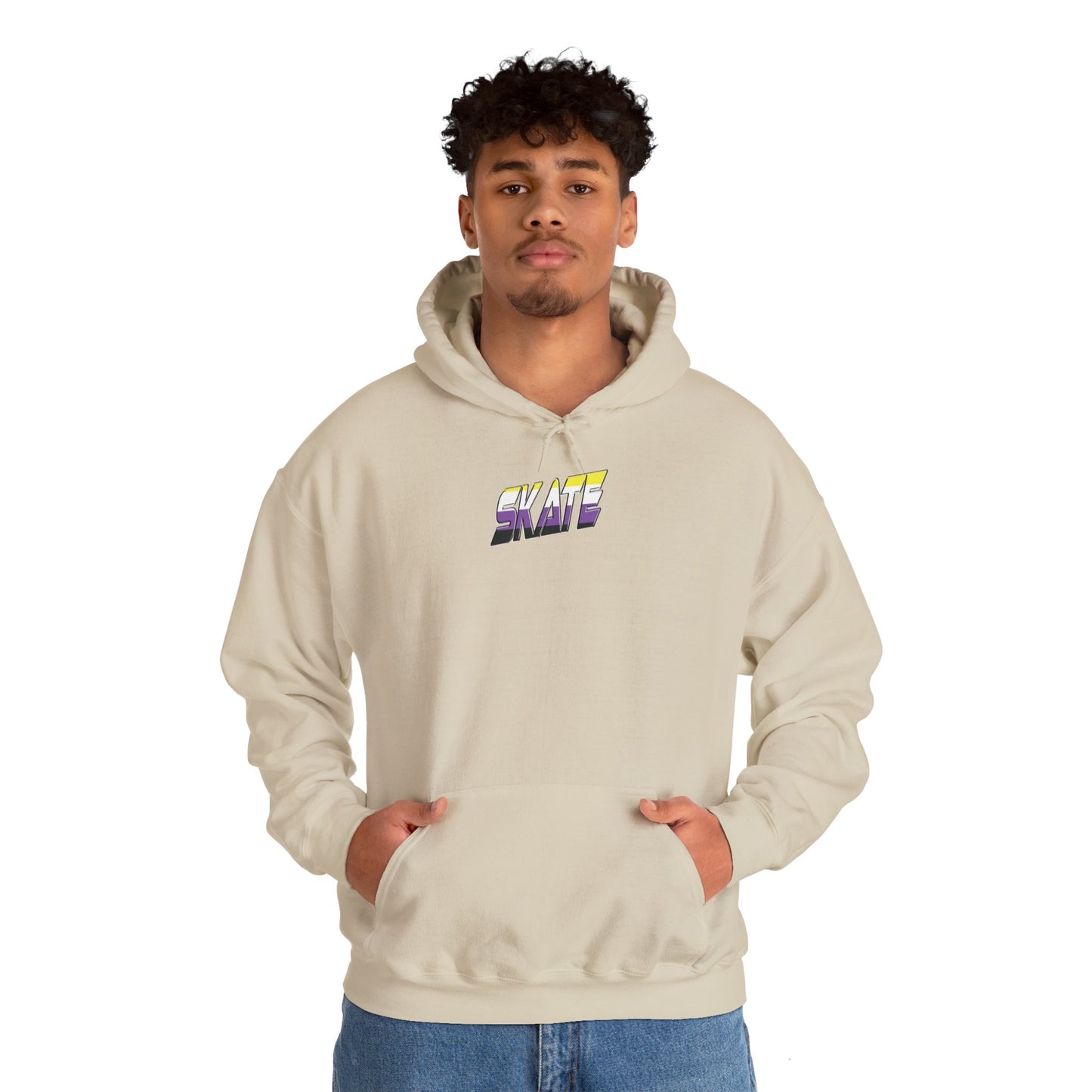 SKATE Non-binary Pride Hoodie - Australian Shipping