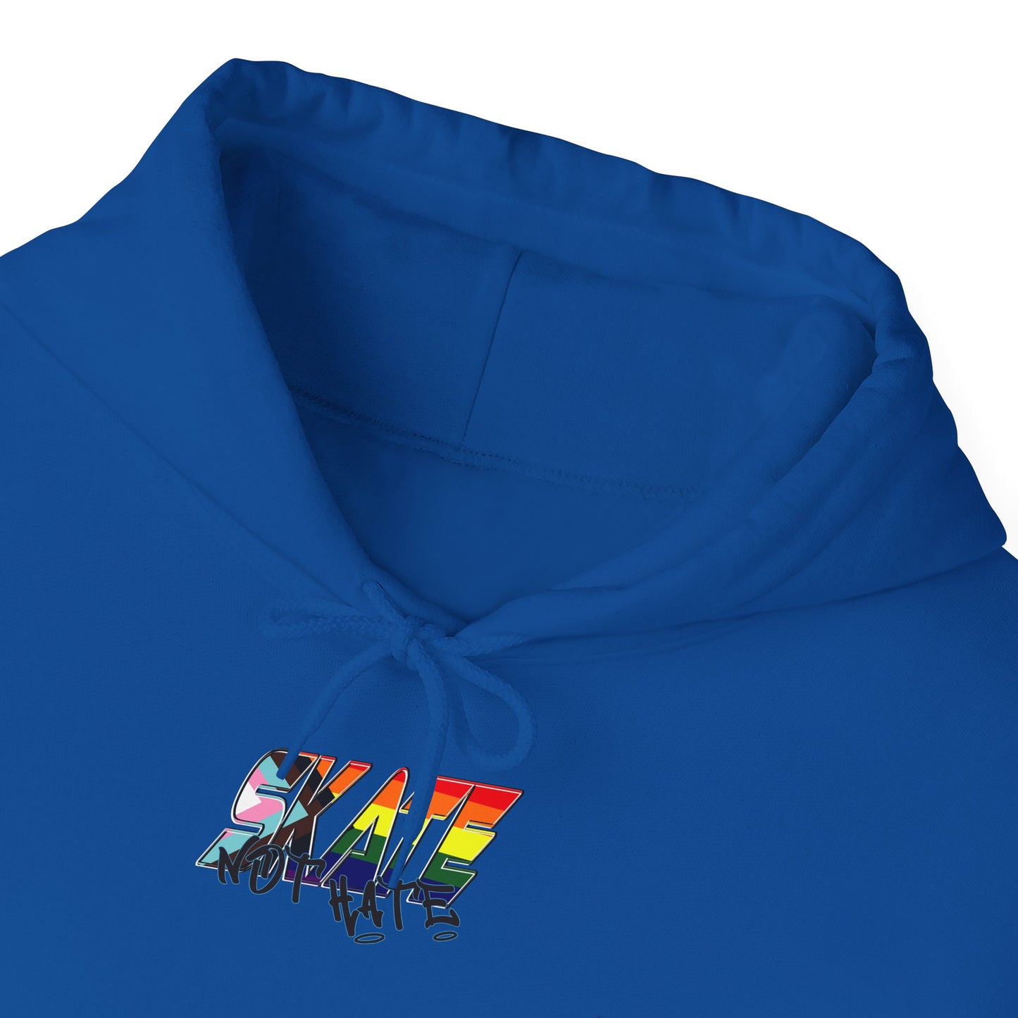 Skate Not Hate progress rainbow pride Hoodie - Australian Shipping