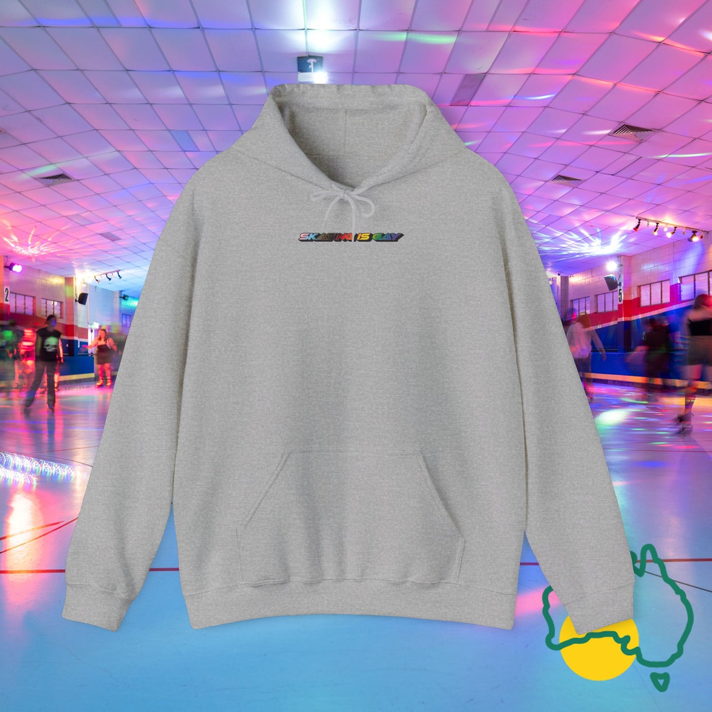 Skating Is Gay Hoodie - Australian Shipping