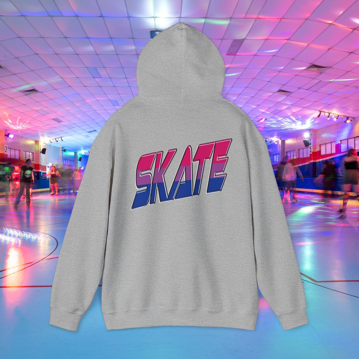 SKATE Bisexual Pride Hoodie - Australian Shipping