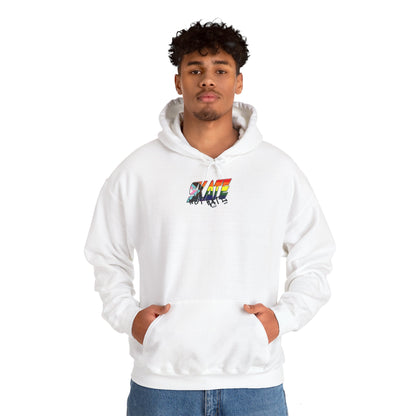 Skate Not Hate progress rainbow pride Hoodie - Australian Shipping