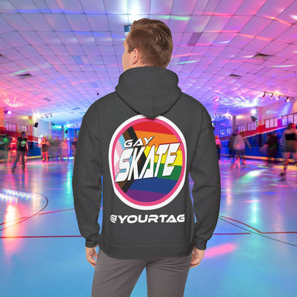 Add custom name: GAY SKATE Original Hoodie - Australian Shipping