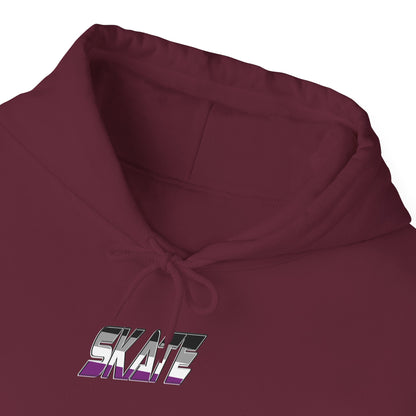SKATE Asexual Pride Hoodie - Australian Shipping