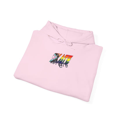 Skate Not Hate progress rainbow pride Hoodie - Australian Shipping