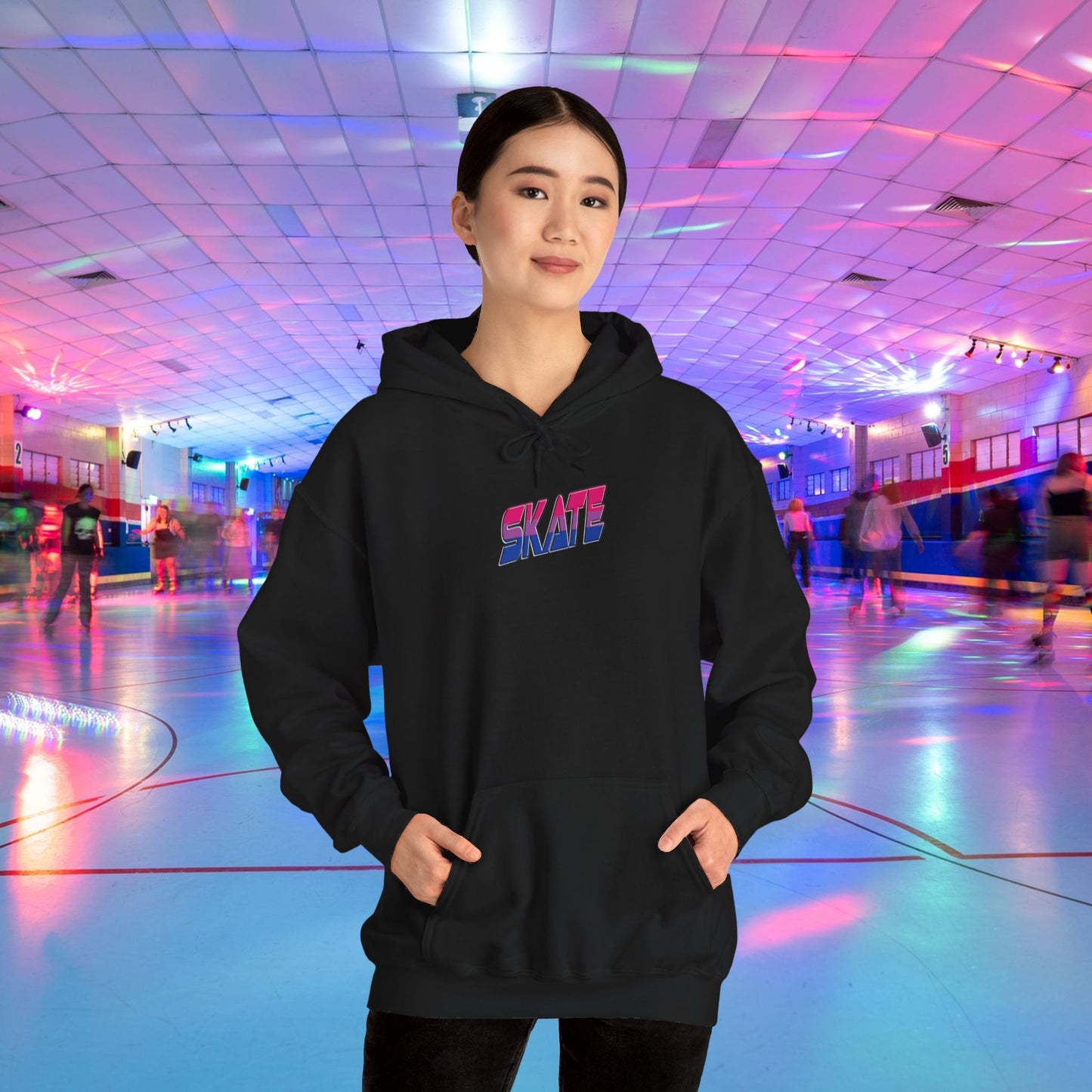 SKATE Bisexual Pride Hoodie - Australian Shipping