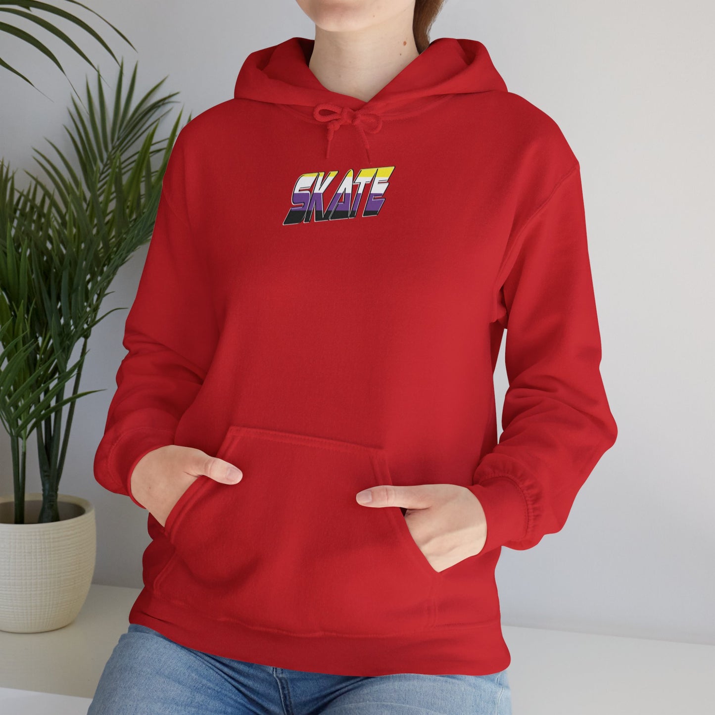 SKATE Non-binary Pride Hoodie - Australian Shipping