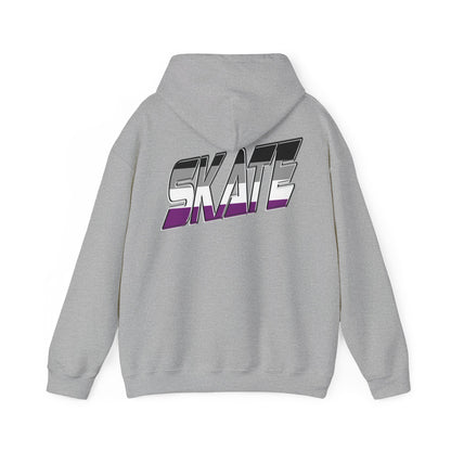 SKATE Asexual Pride Hoodie - Australian Shipping